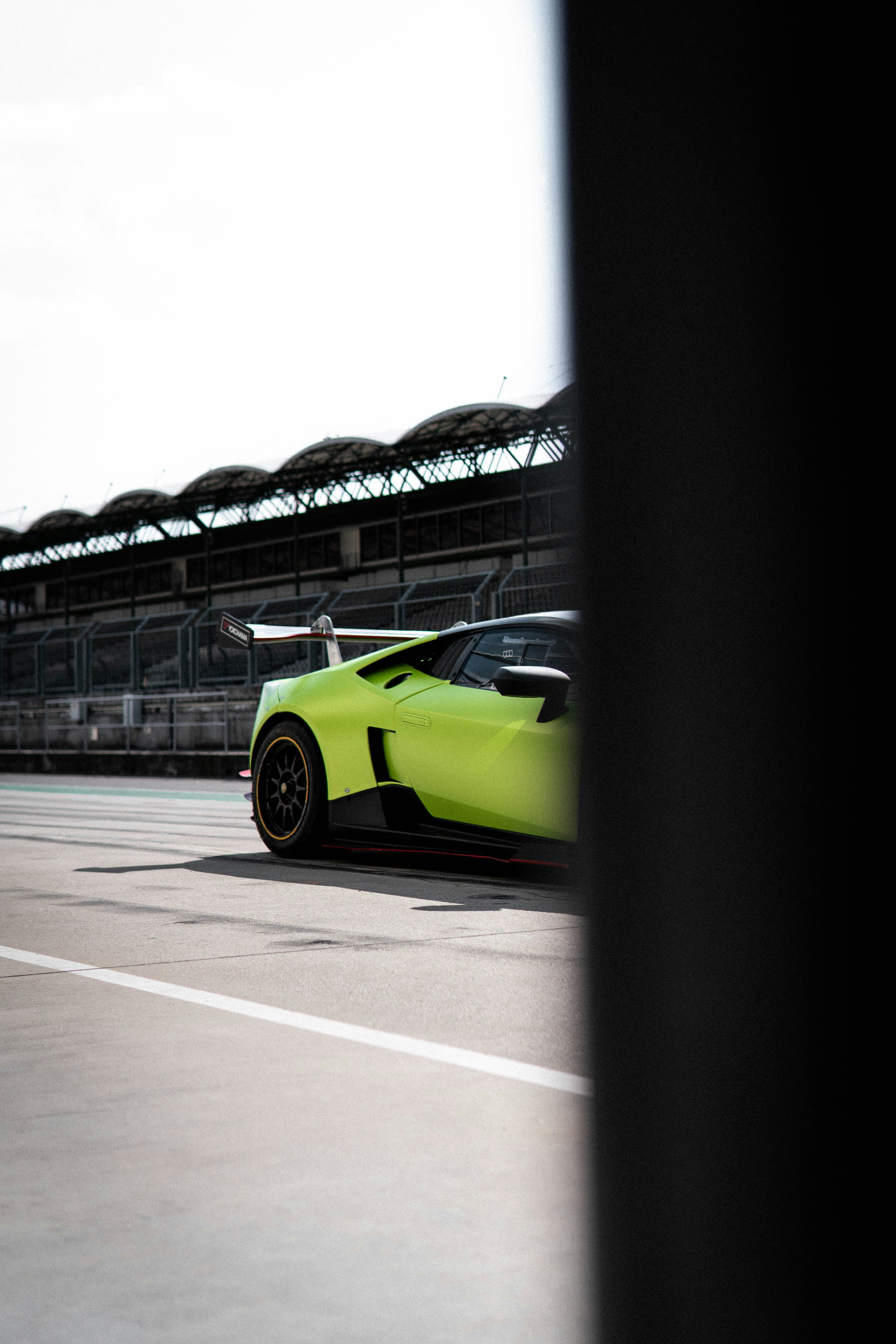 yellow ferrari sports car on road during daytime